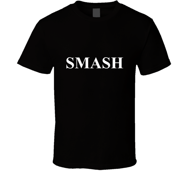Smash Black T Shirt