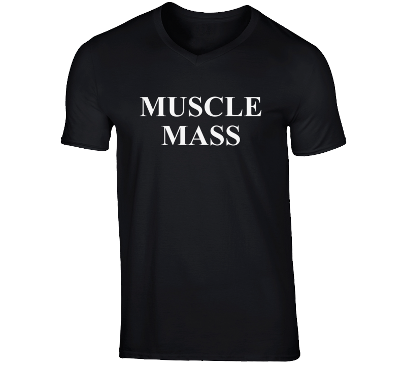 Muscle Mass Black Mens T Shirt