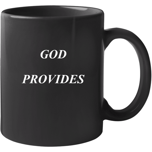 God Provides Mug