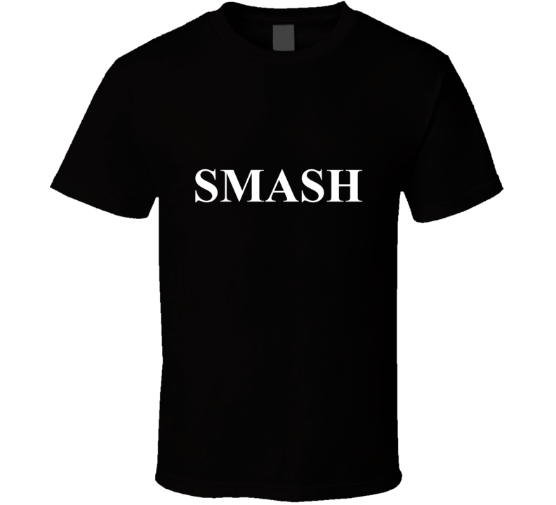 Smash  Black T Shirt