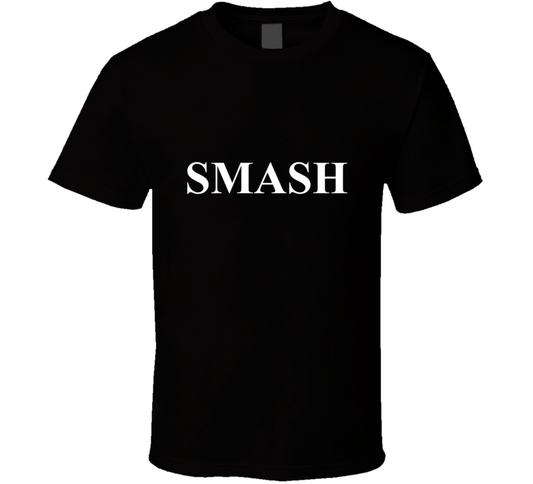 Smash  Black T Shirt