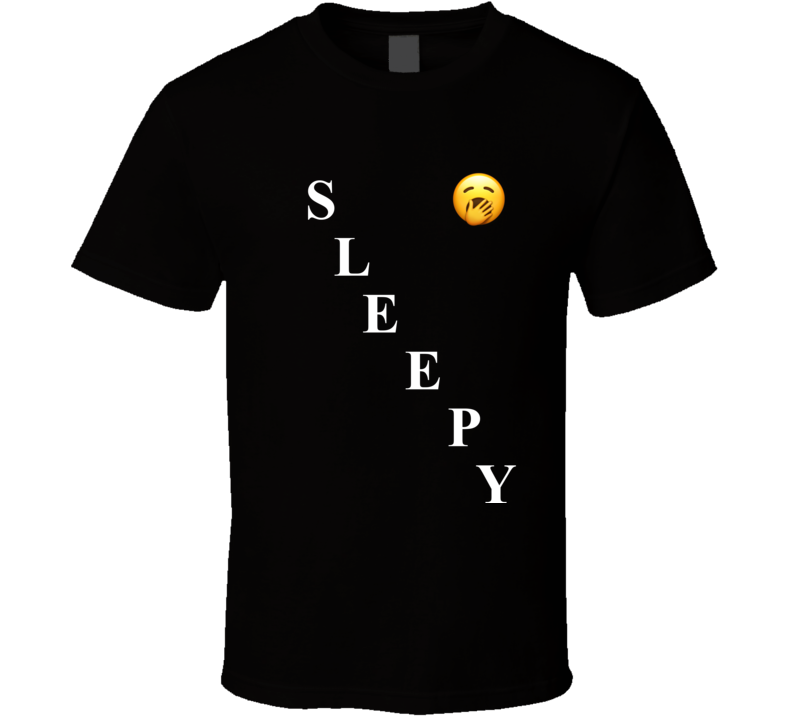 Sleepy Black T Shirt