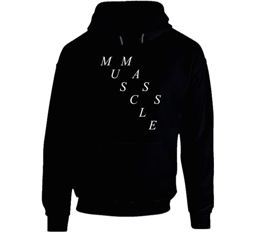 Muscle Mass Horizontal Black Hoodie